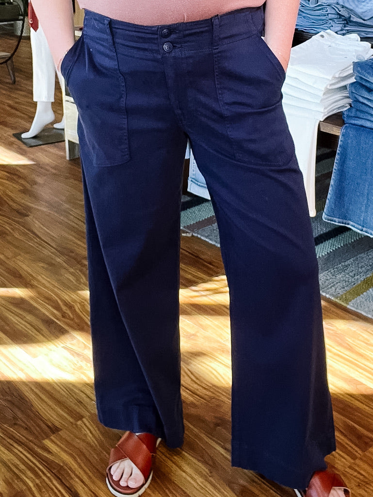 Utility Patch Pocket Deep Midnight Pant