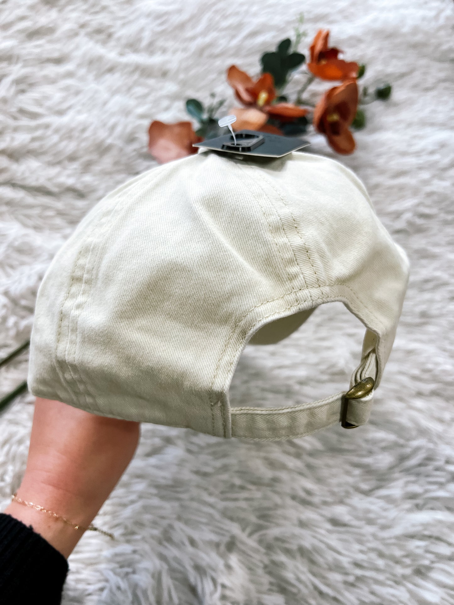 Beige Baseball Cap