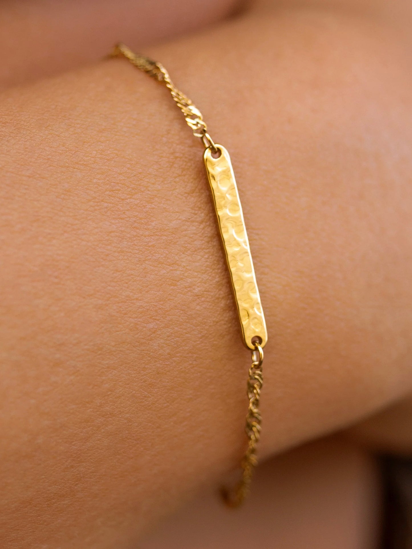 Gold Sloan Bracelet