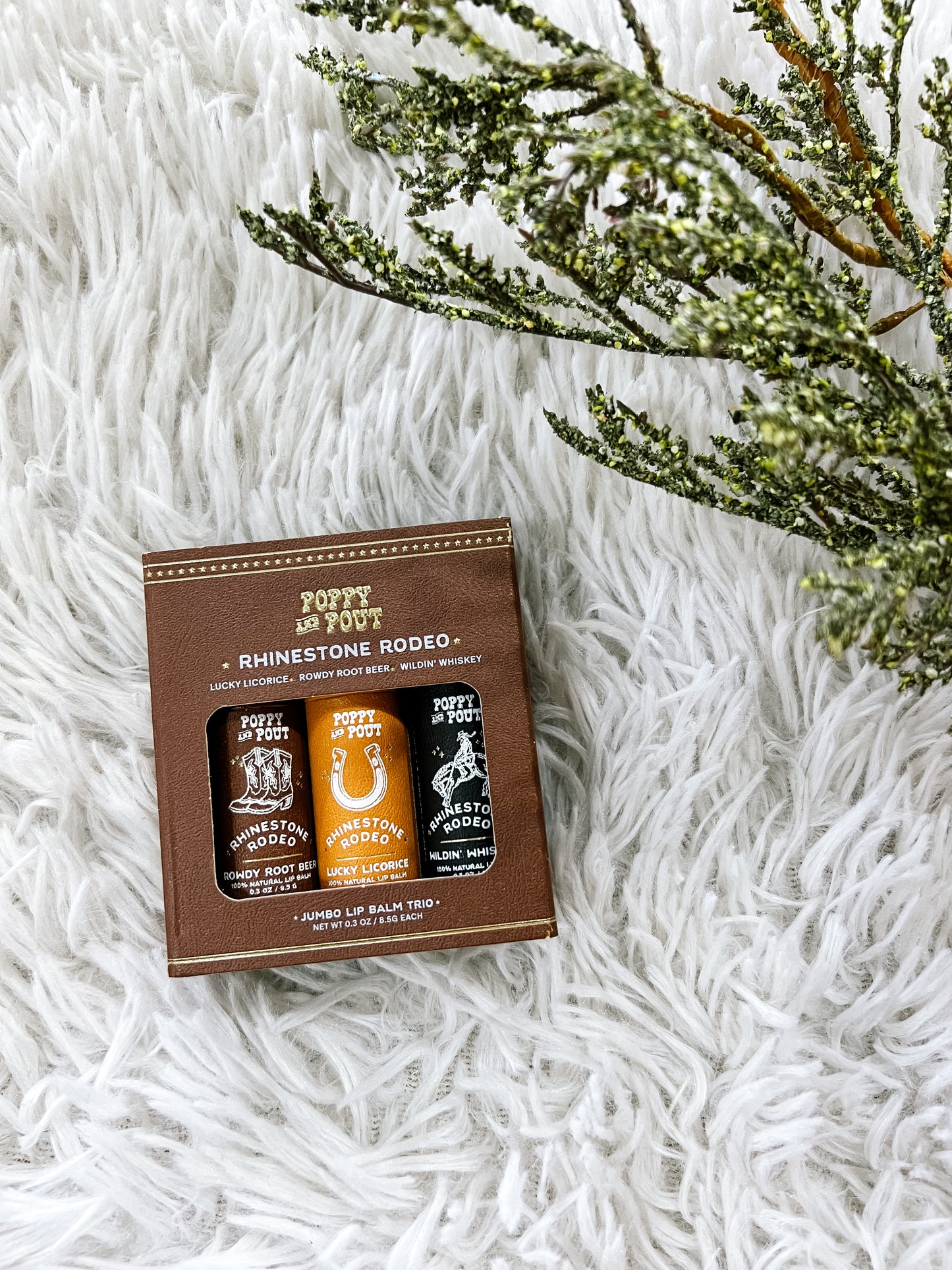 Rhinestone Rodeo Lip Balm Trio