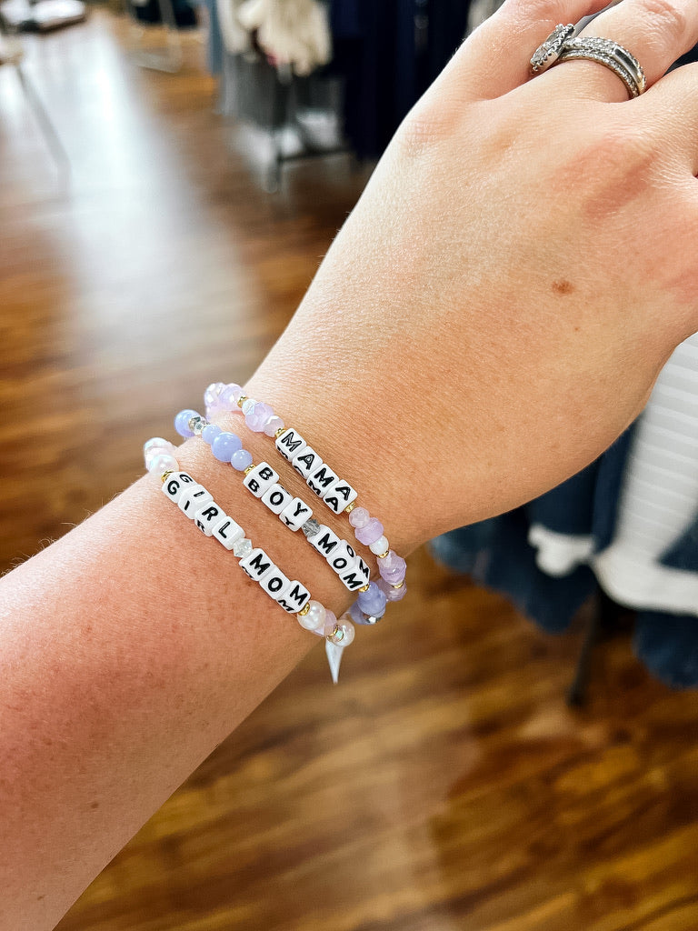Little Word Project Bracelets - Mom
