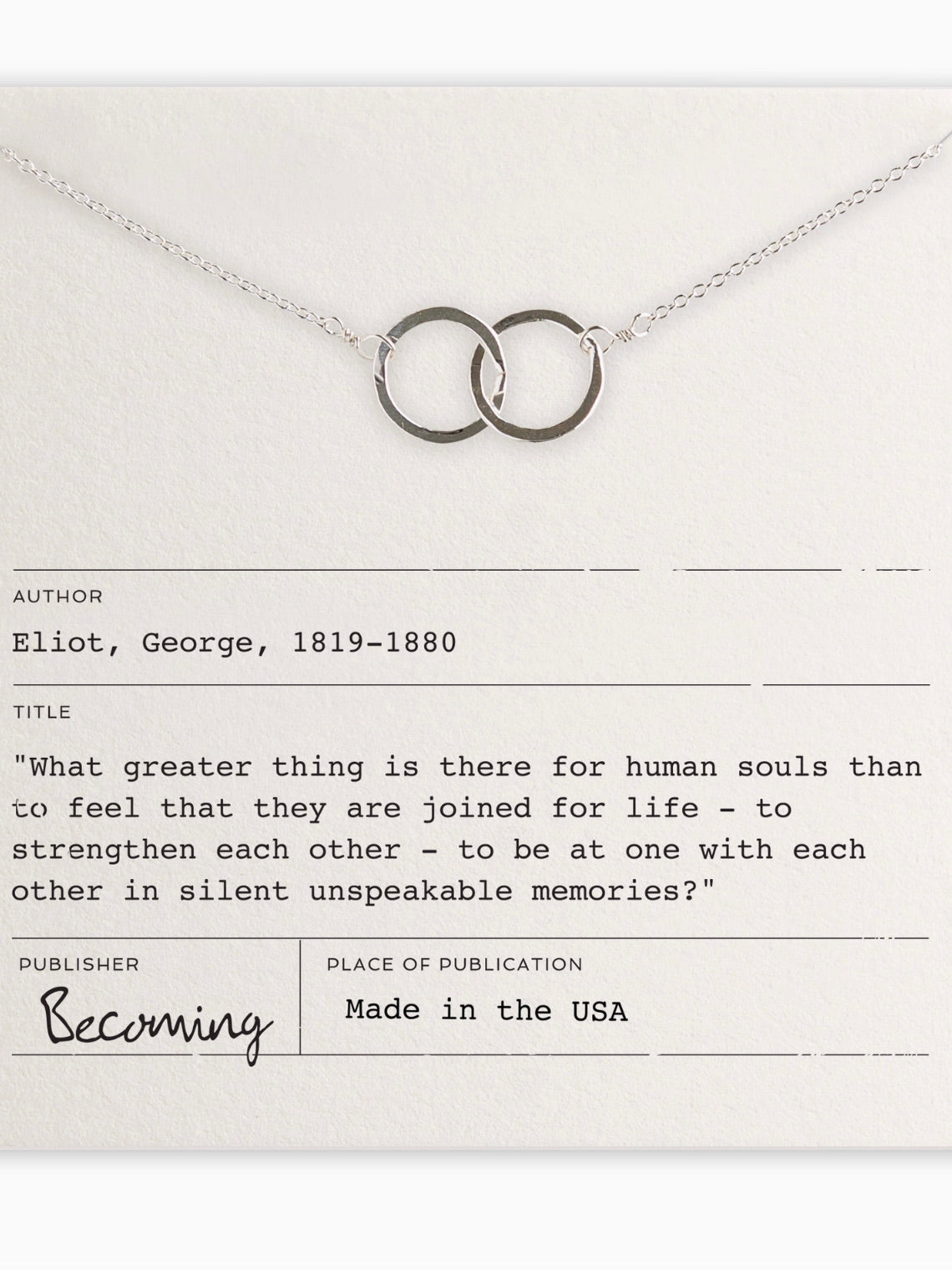 Joined For Life Necklace
