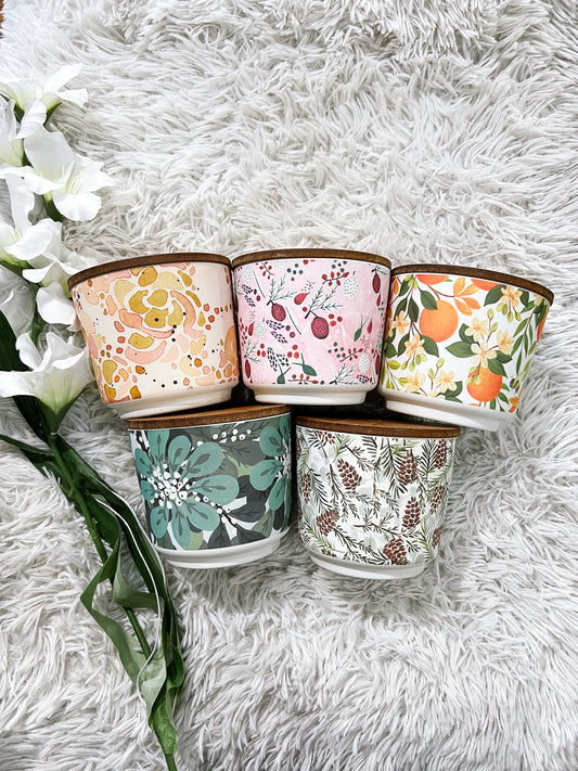 23 Oz Patterned Candle