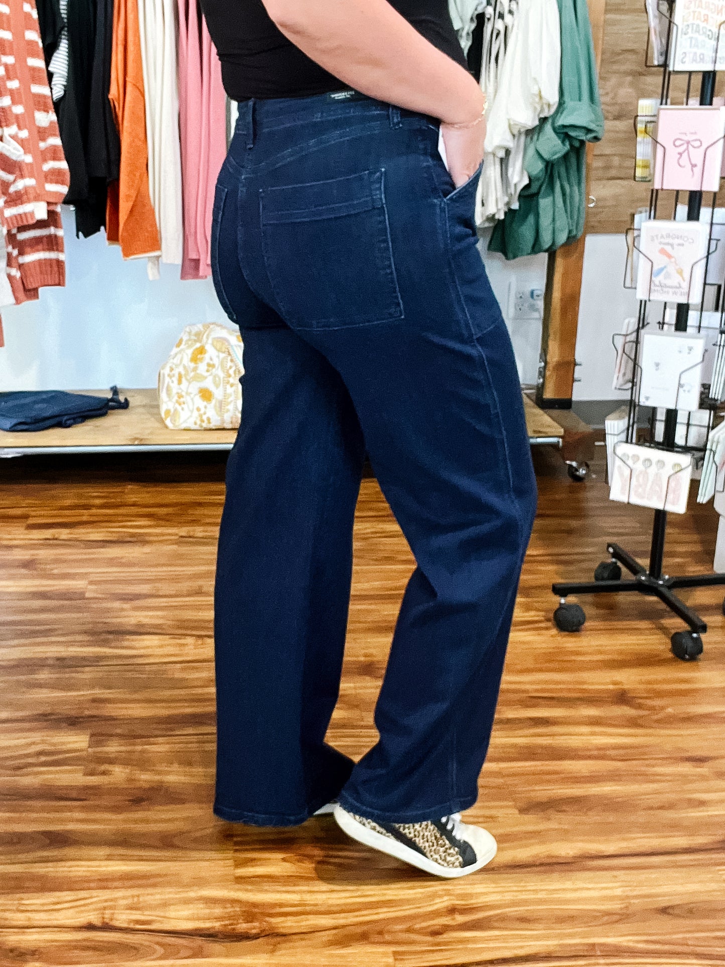 Stride Empire Blue Wide Leg Jean