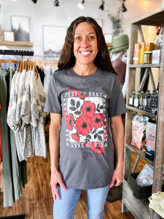 Gray Take It Easy T-Shirt