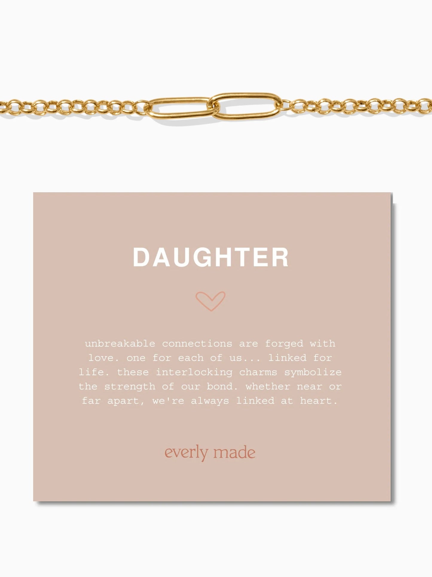 GP Linked Daughter Bracelet
