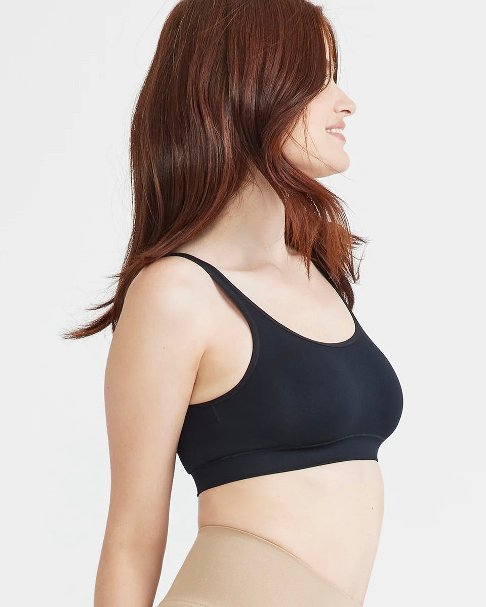 Black Square Bralette