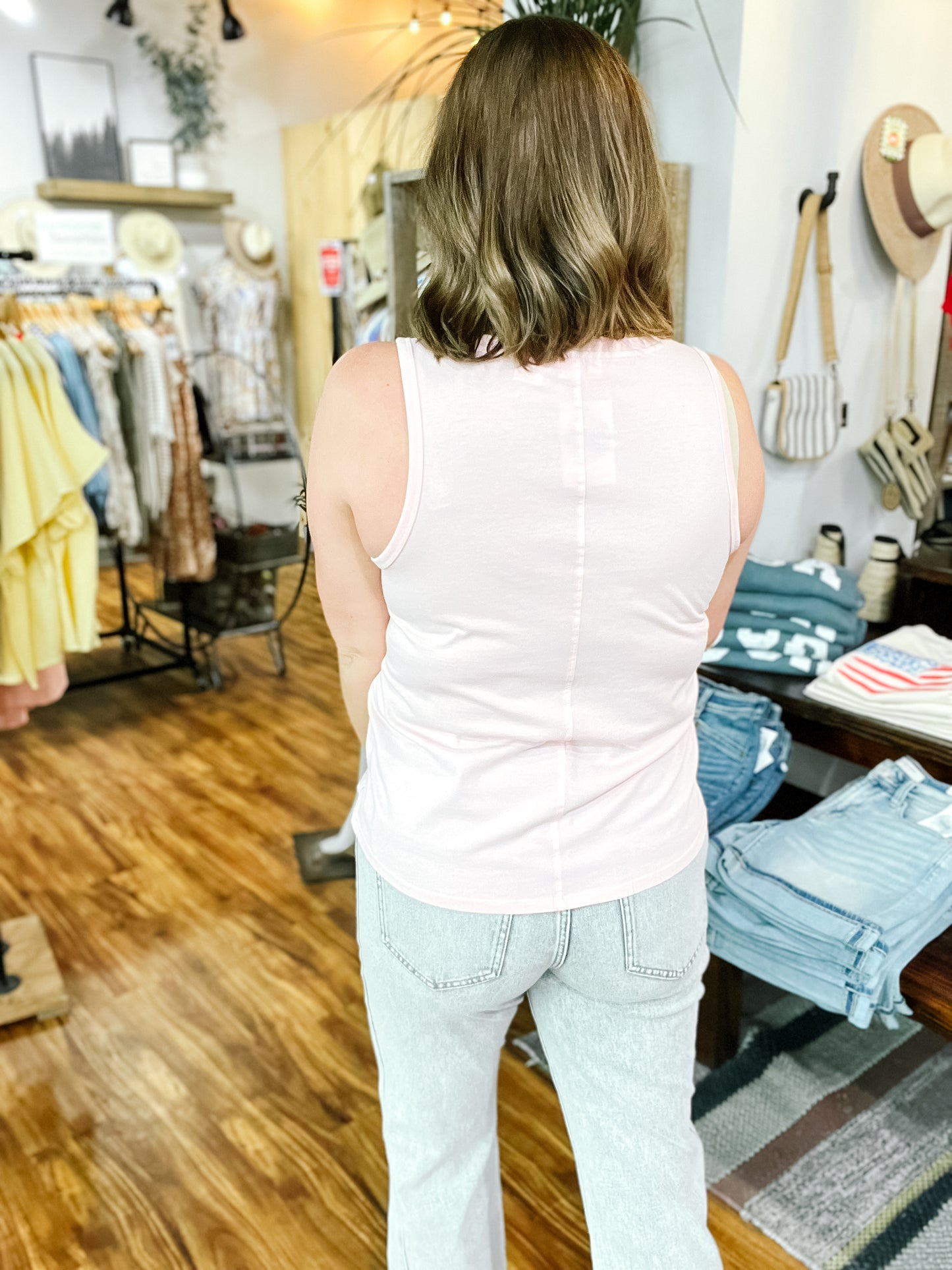 Baby Pink Tank Top