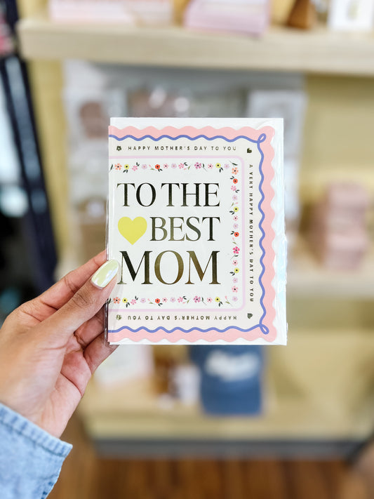 Mother's Day Scallop Card