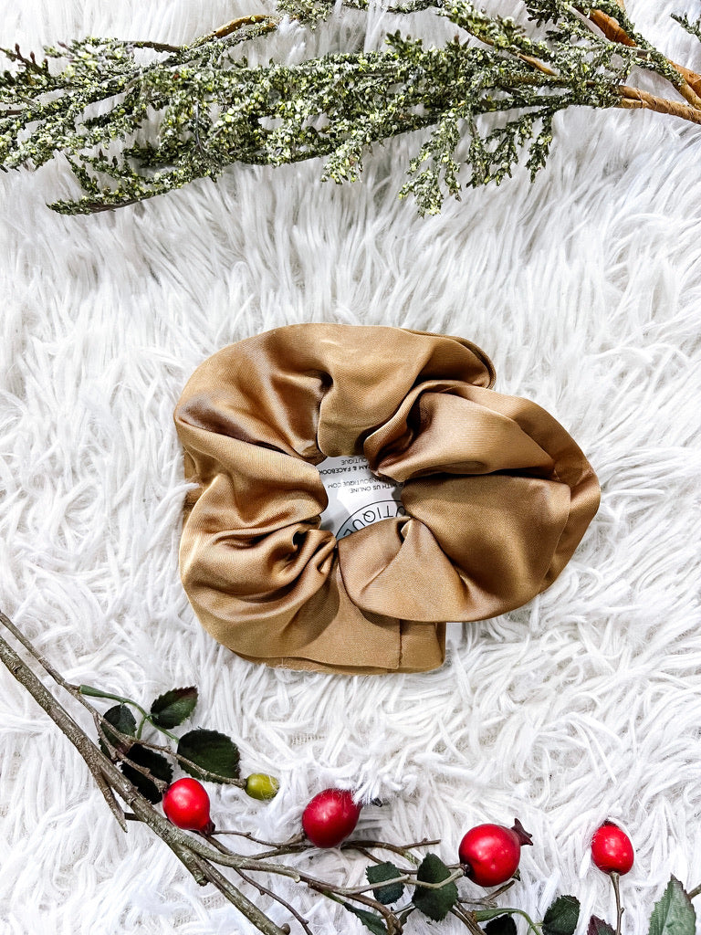 Silk Solid Scrunchies