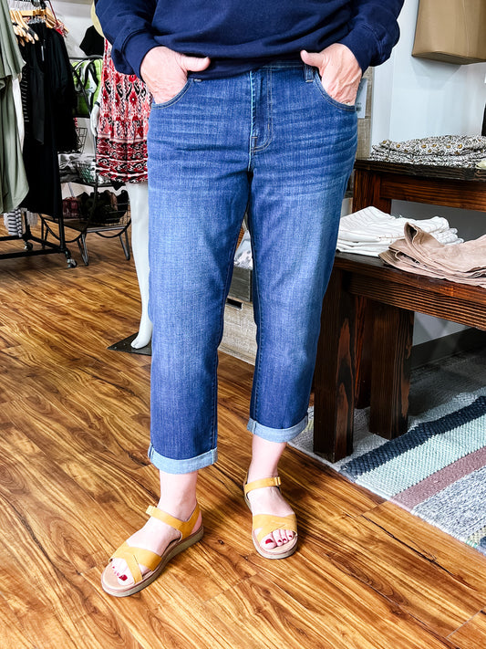 Keeper Boyfriend Cuffed Jean