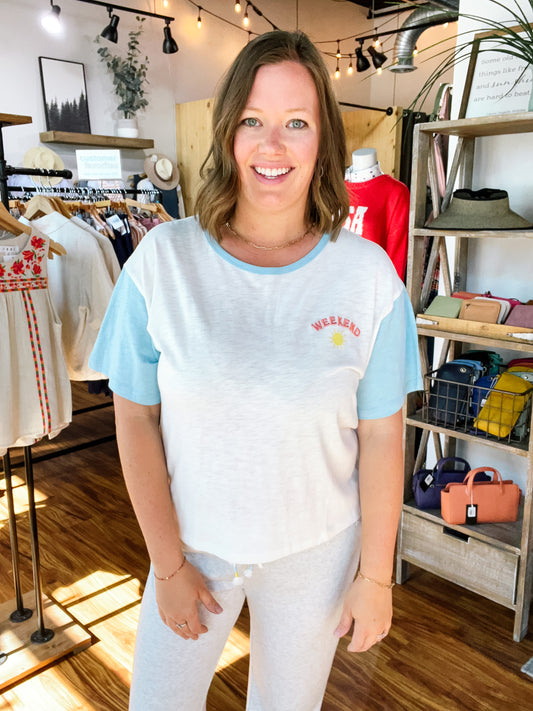 Ivory Weekend T Shirt