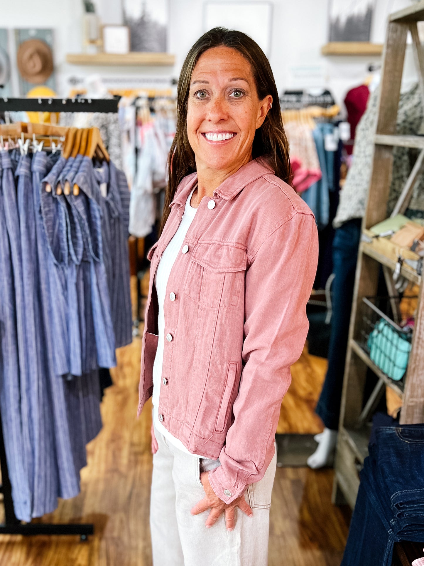 Dusty Rose Jacket