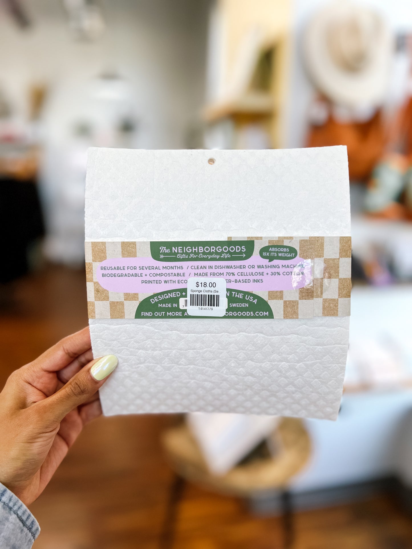 Sponge Cloths (Set of 3)
