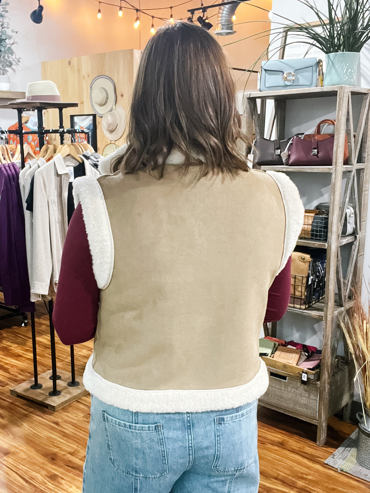 Camel Sherpa Vest