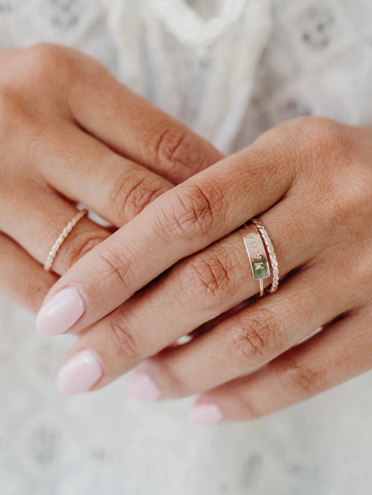 Gold Mama Bar Ring