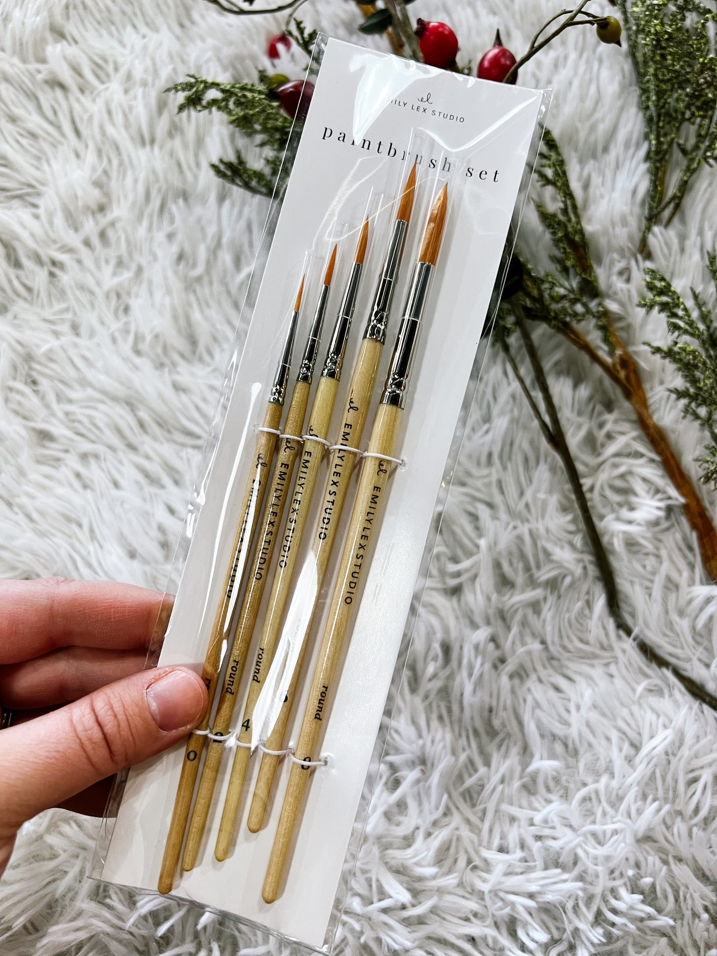 Watercolor Paintbrush Set