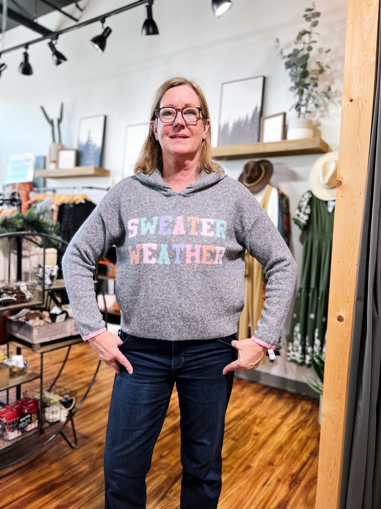 Sweater Weather Cozy Hoodie