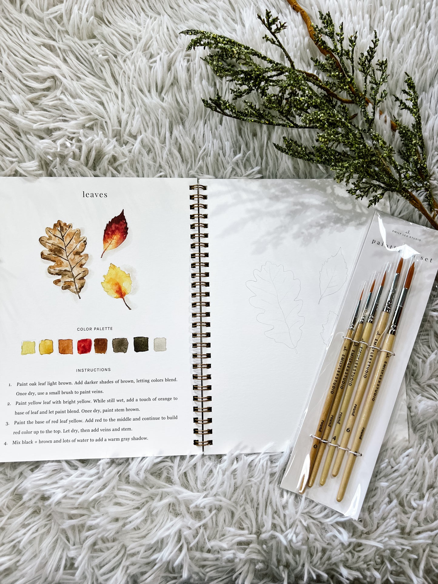Watercolor Workbook Autumn