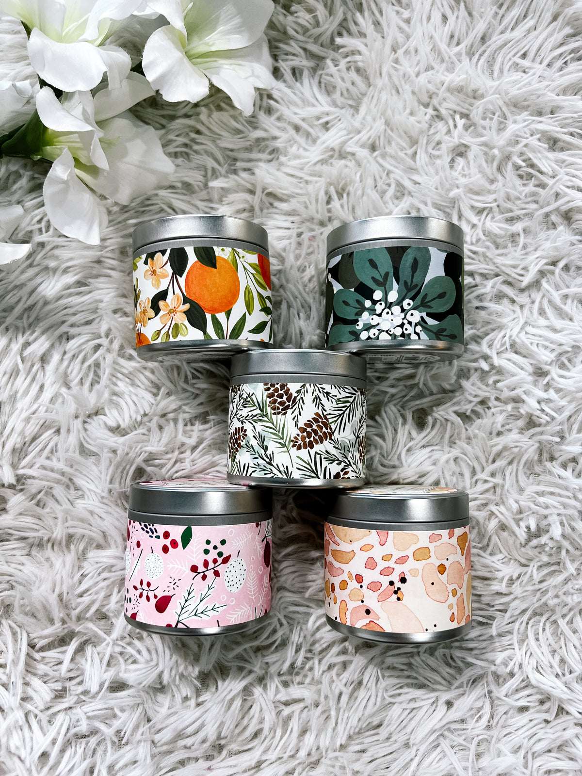 4 Oz Candle Tins