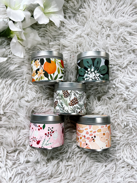 4 Oz Candle Tins